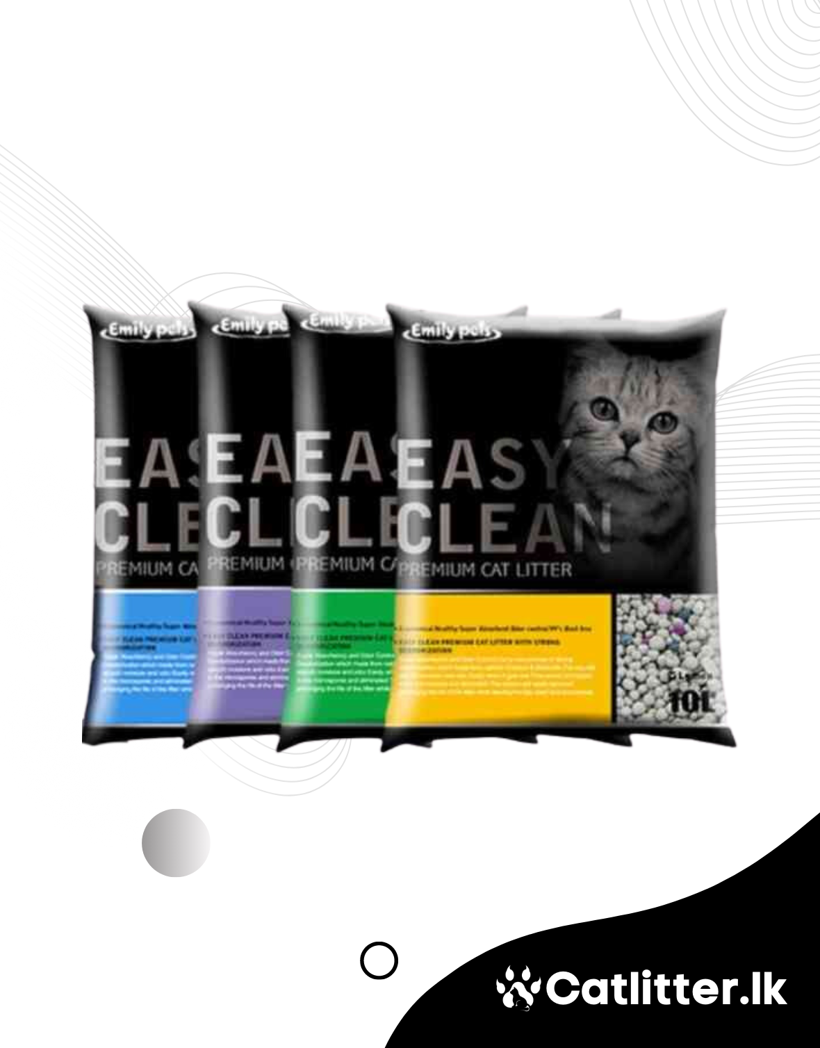 Emily Pet Cat Litter (10L/8Kg)