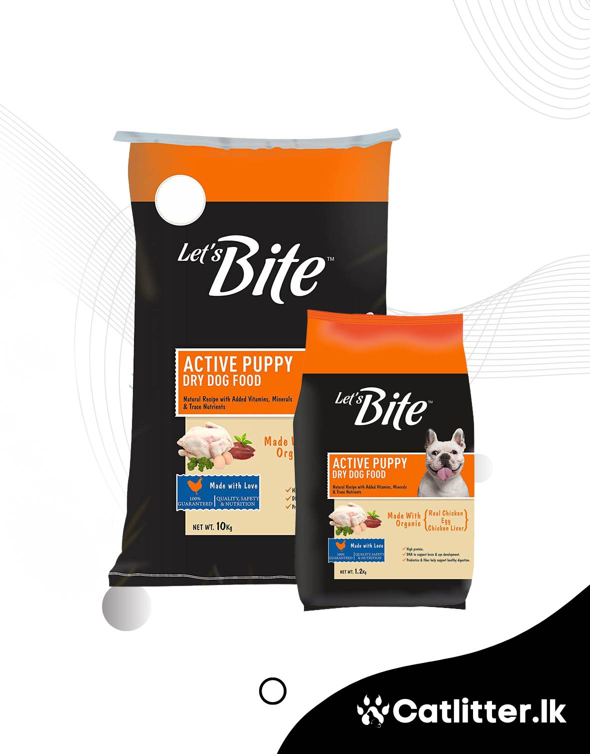 Let's Bite Active Puppy Food