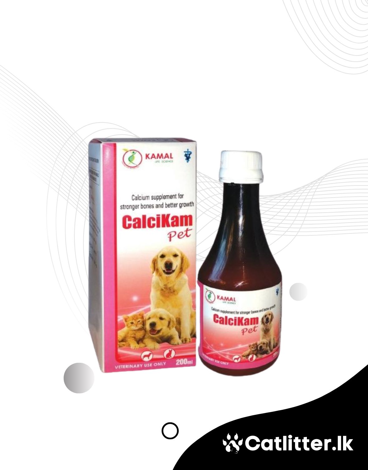 Kamal CalciKam Pet Supplement (Dog and Cats)