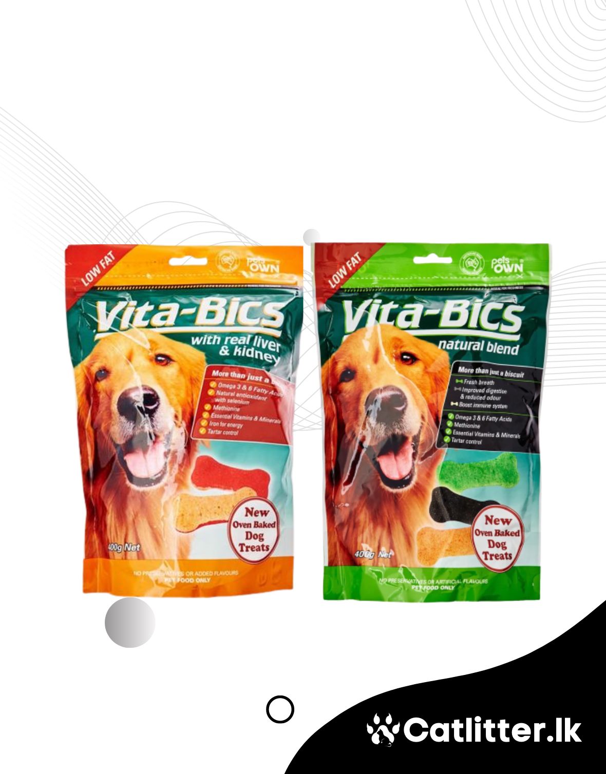 Pets Own Vita Bics Biscuits