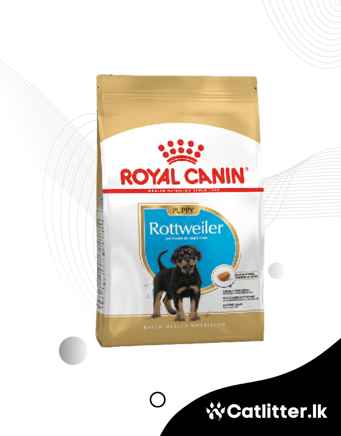 Royal Canin Rottweiler Puppy Dog Dry Food
