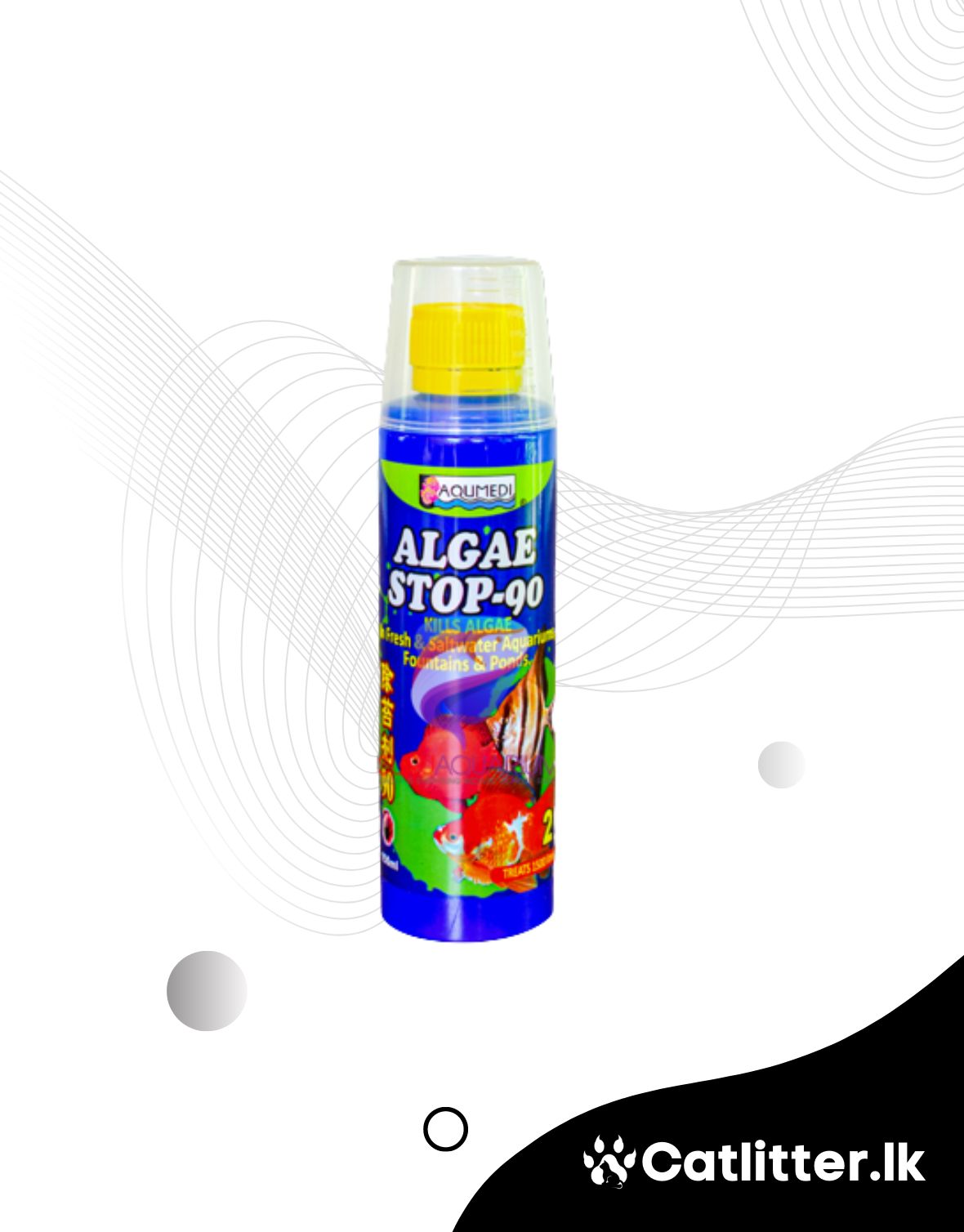 Aqumedi Algae Stop-90 Fish Tank Algae Remover