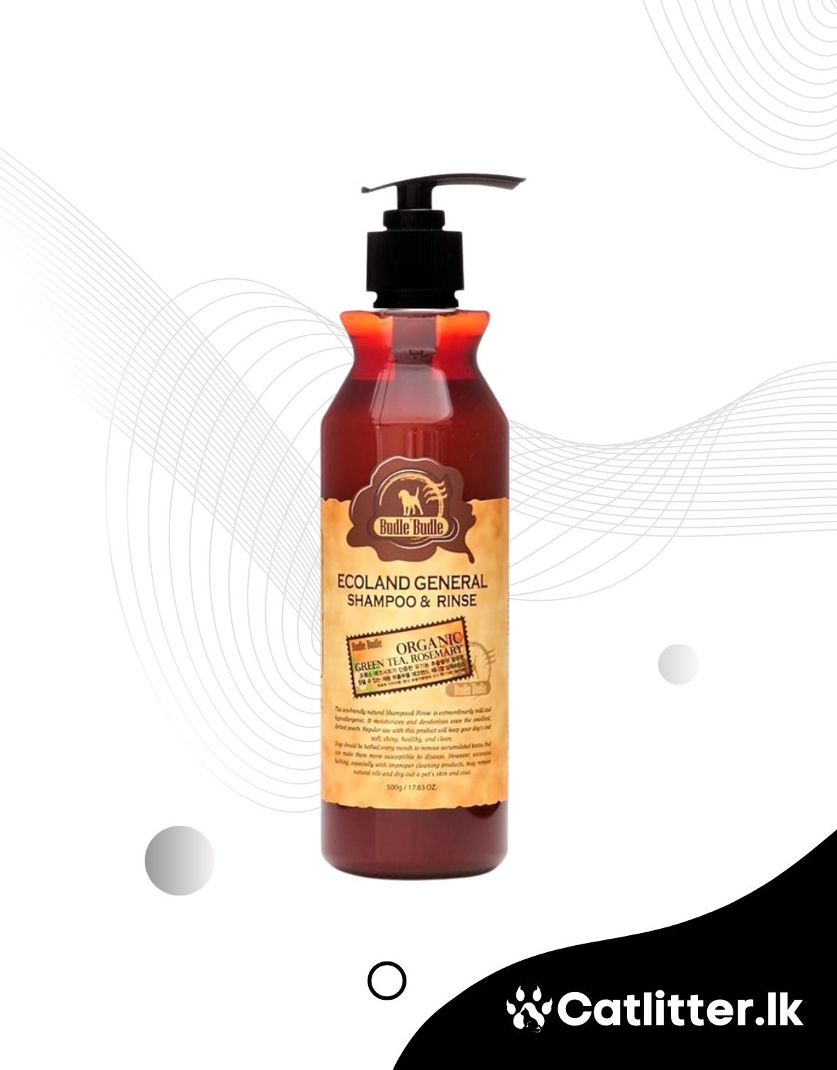 Budle-Budle Genaral Shampoo & Rinse 500g