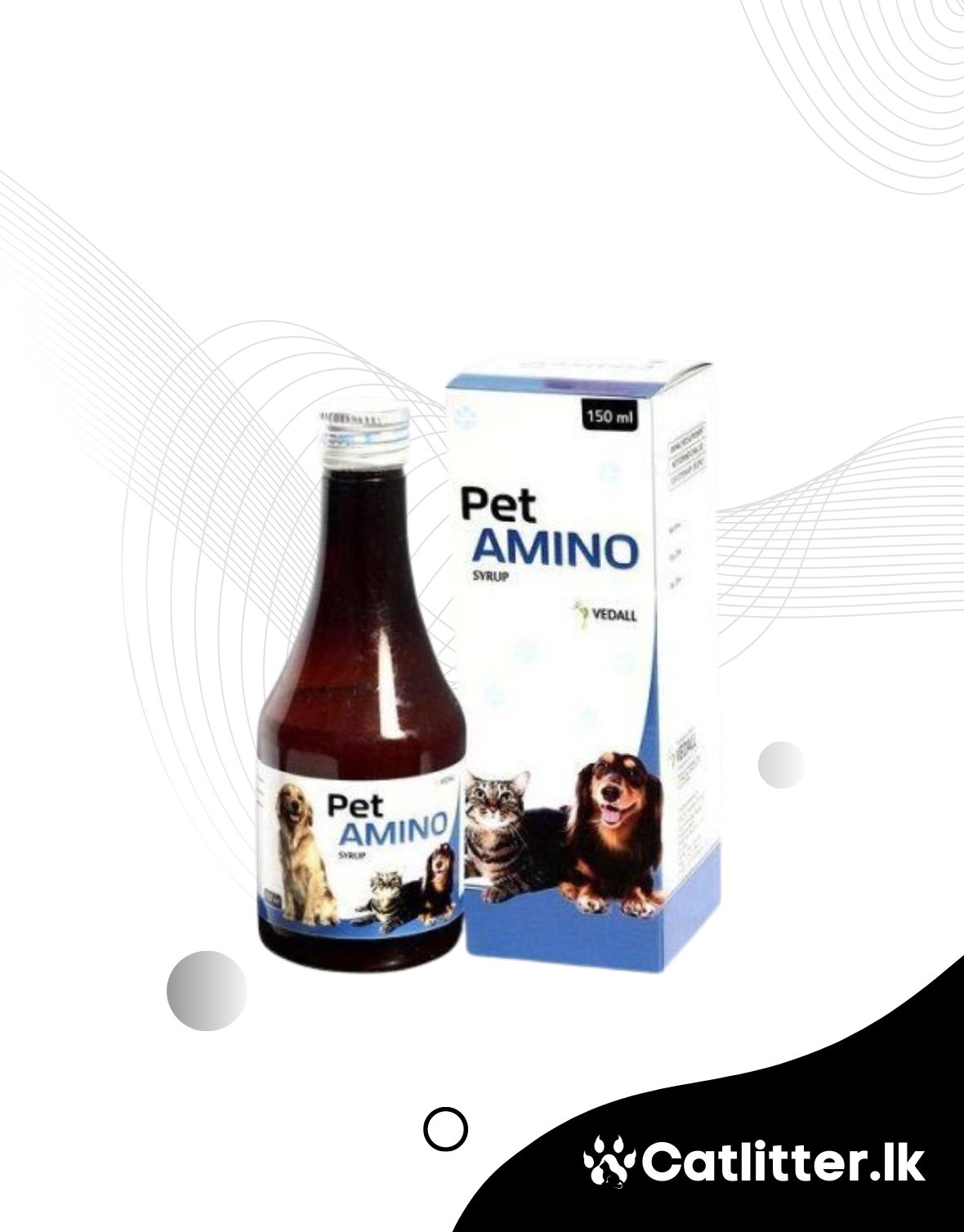 Pet Amino Syrup For Dogs & Cats 200ml