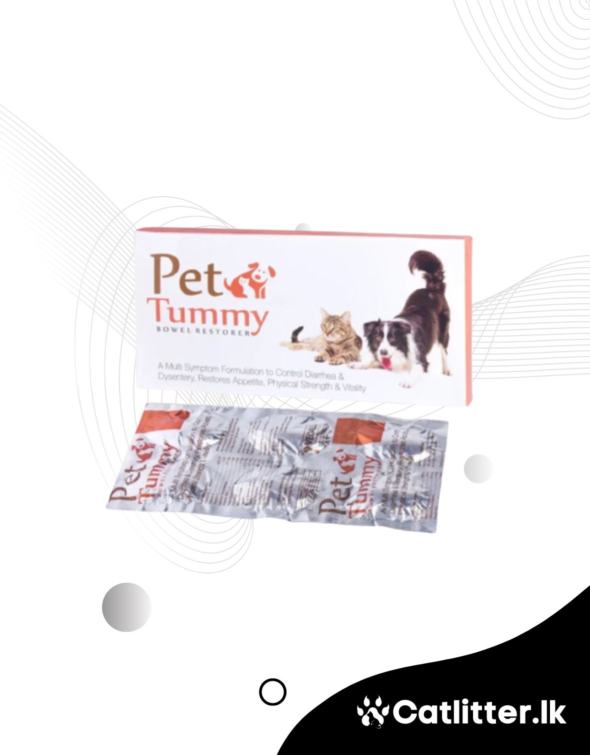 Pet Tummy Bowel Restorer Tablets