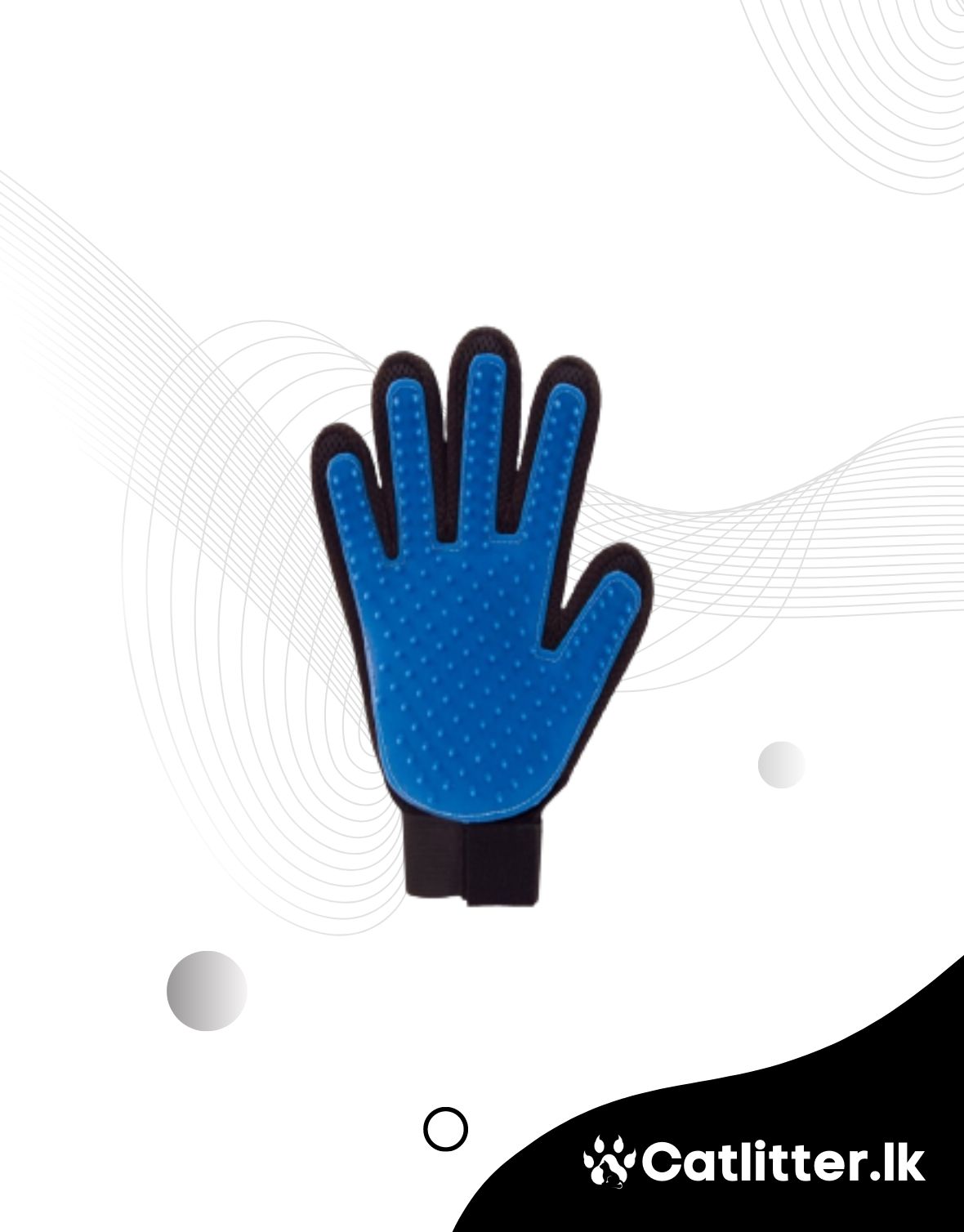 True Touch Grooming Glove For Cats & Dogs