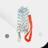 Dog Box Chain Silver With Red Handle