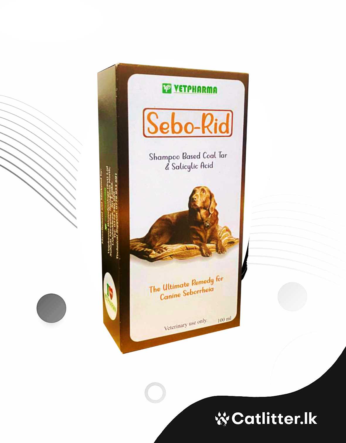 Sebo- Rid Pet Shampoo 100mL