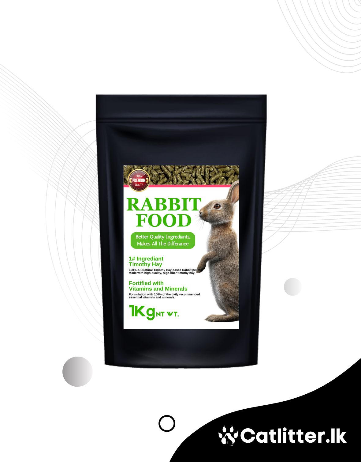 Rabbit Foods Pellets 1Kg