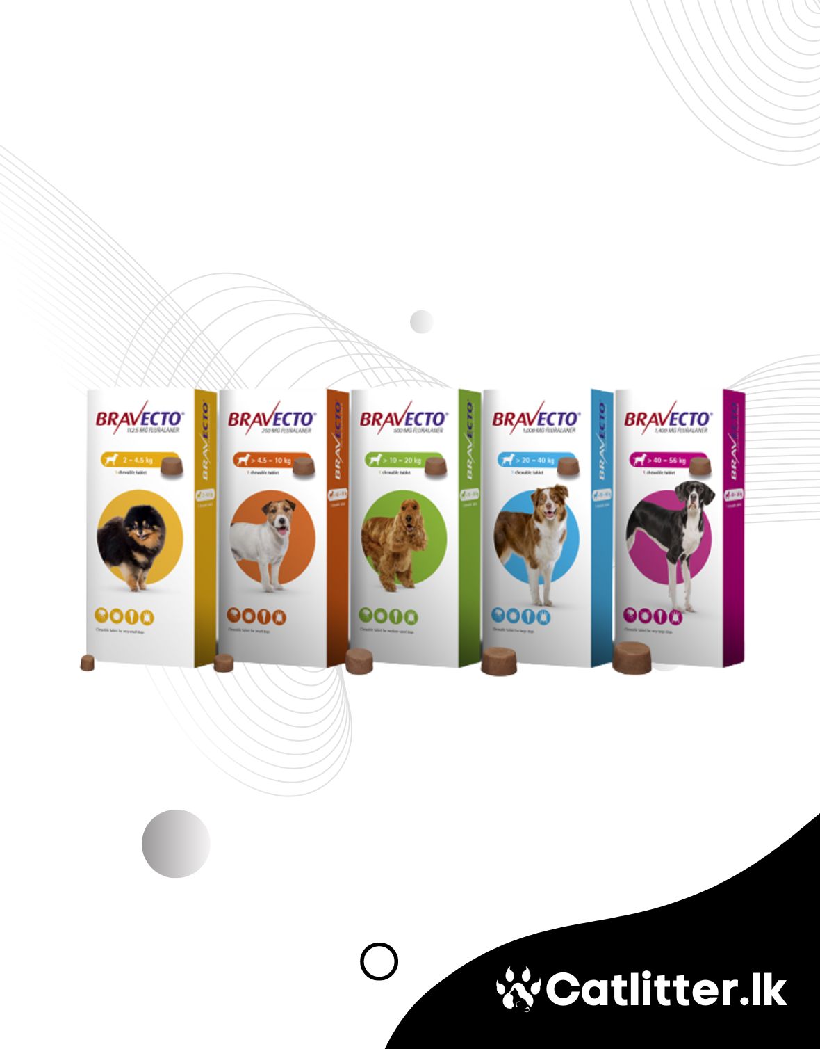 Bravecto Chewable Tablets for Dogs