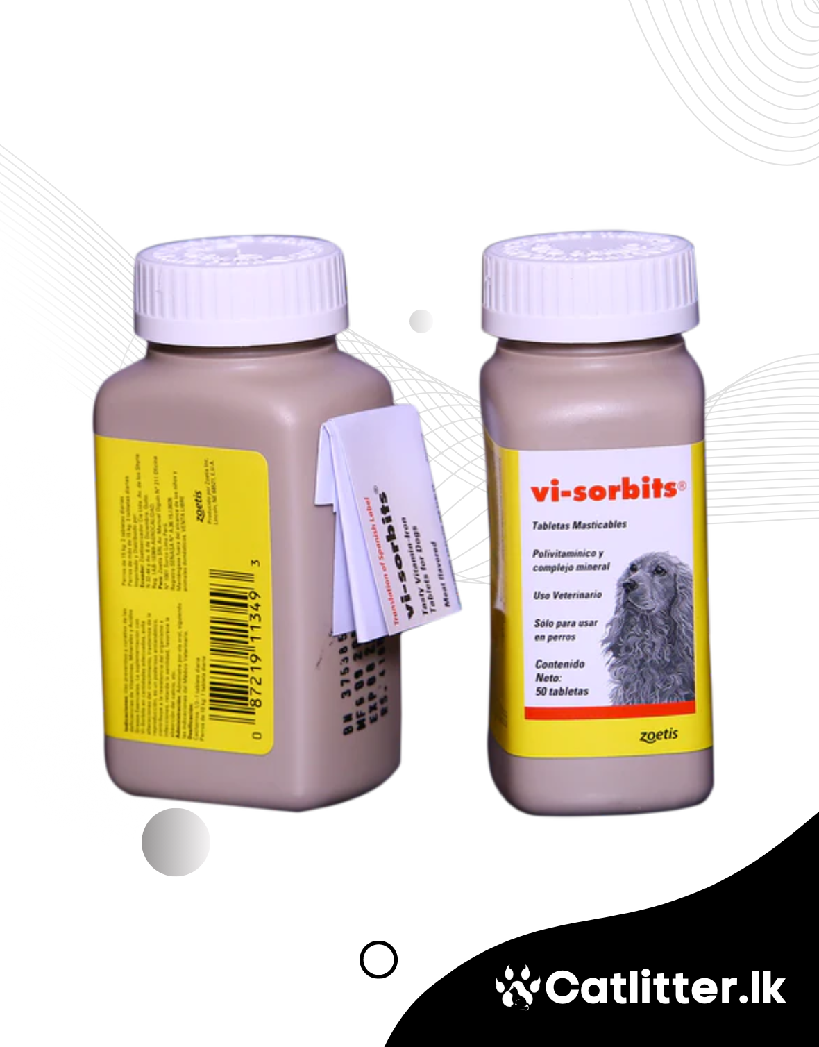 VI-SORBITS Vitamine & Iron Supplement for Dogs