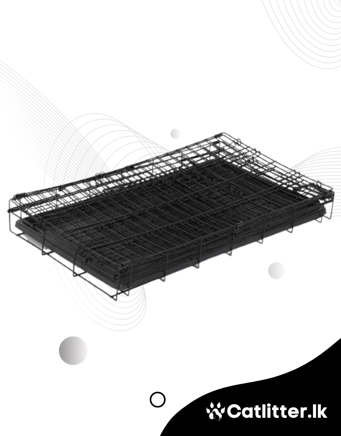 Collapsible Metal Crate Cage