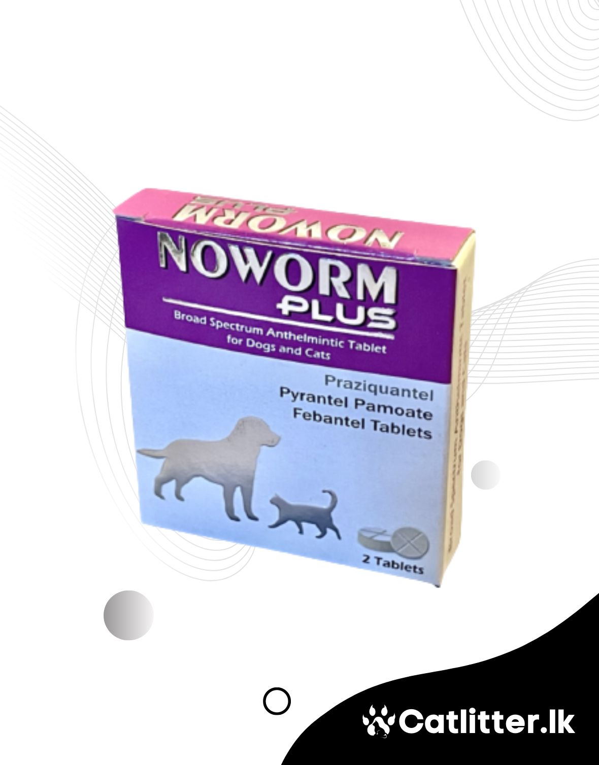 Noworm Plus Deworming Tablets for Dogs