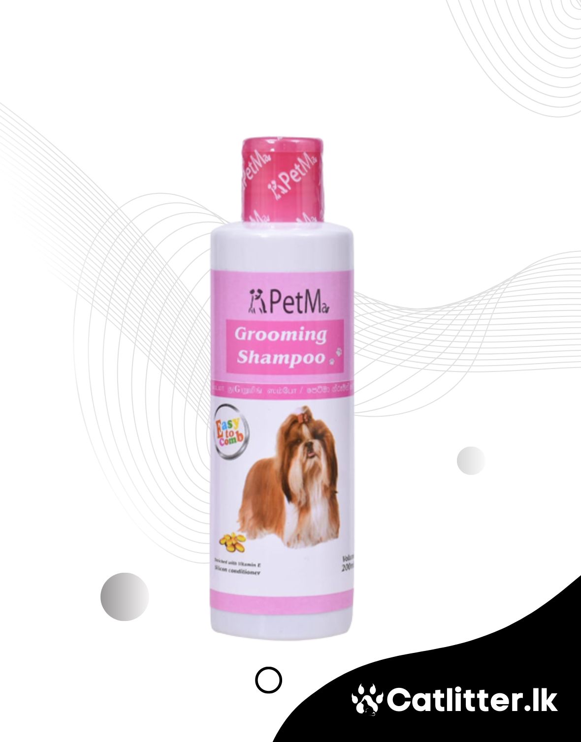 PetMa Grooming Shampoo For Dogs & Cats