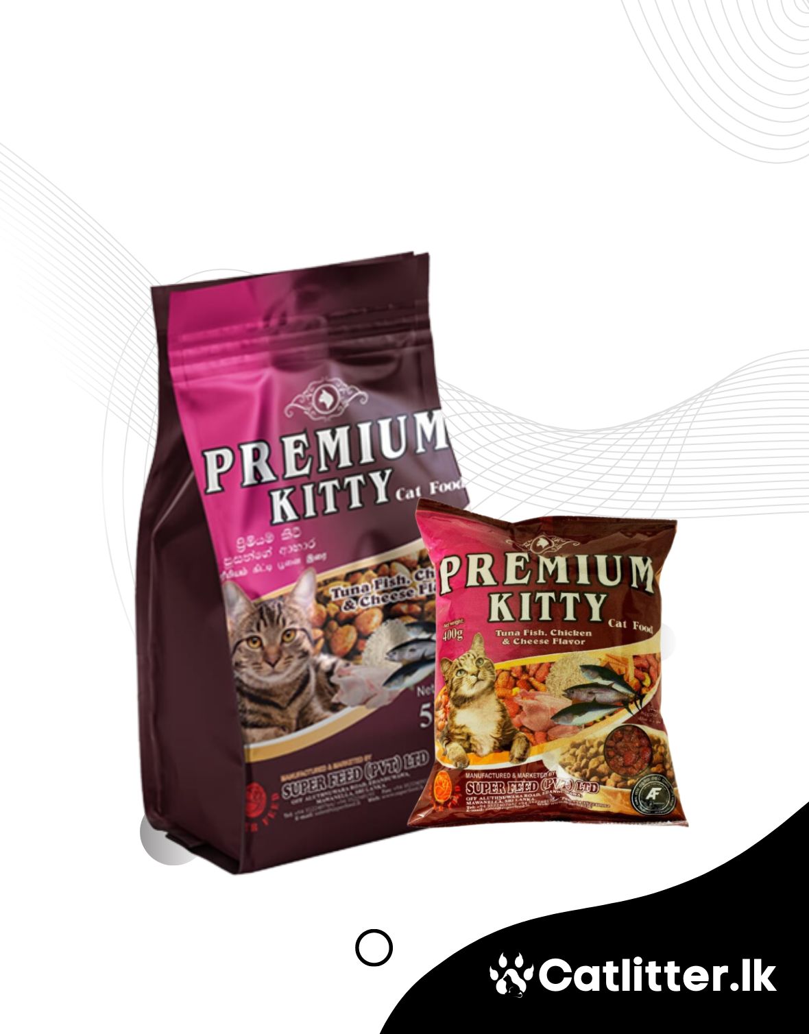 Premium Kitty Cat Dry Food