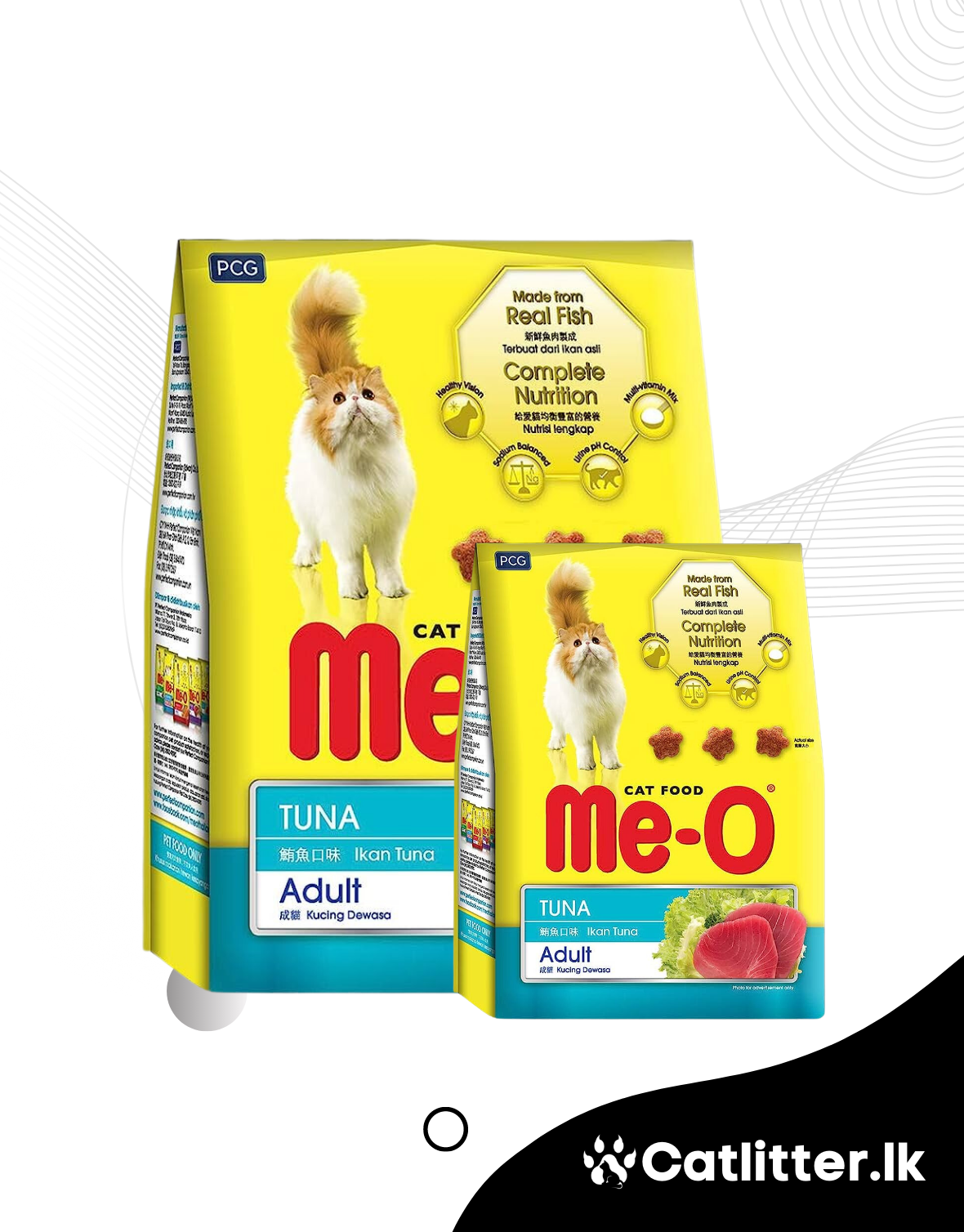 Me-O Tuna Adult Cat Dry Food