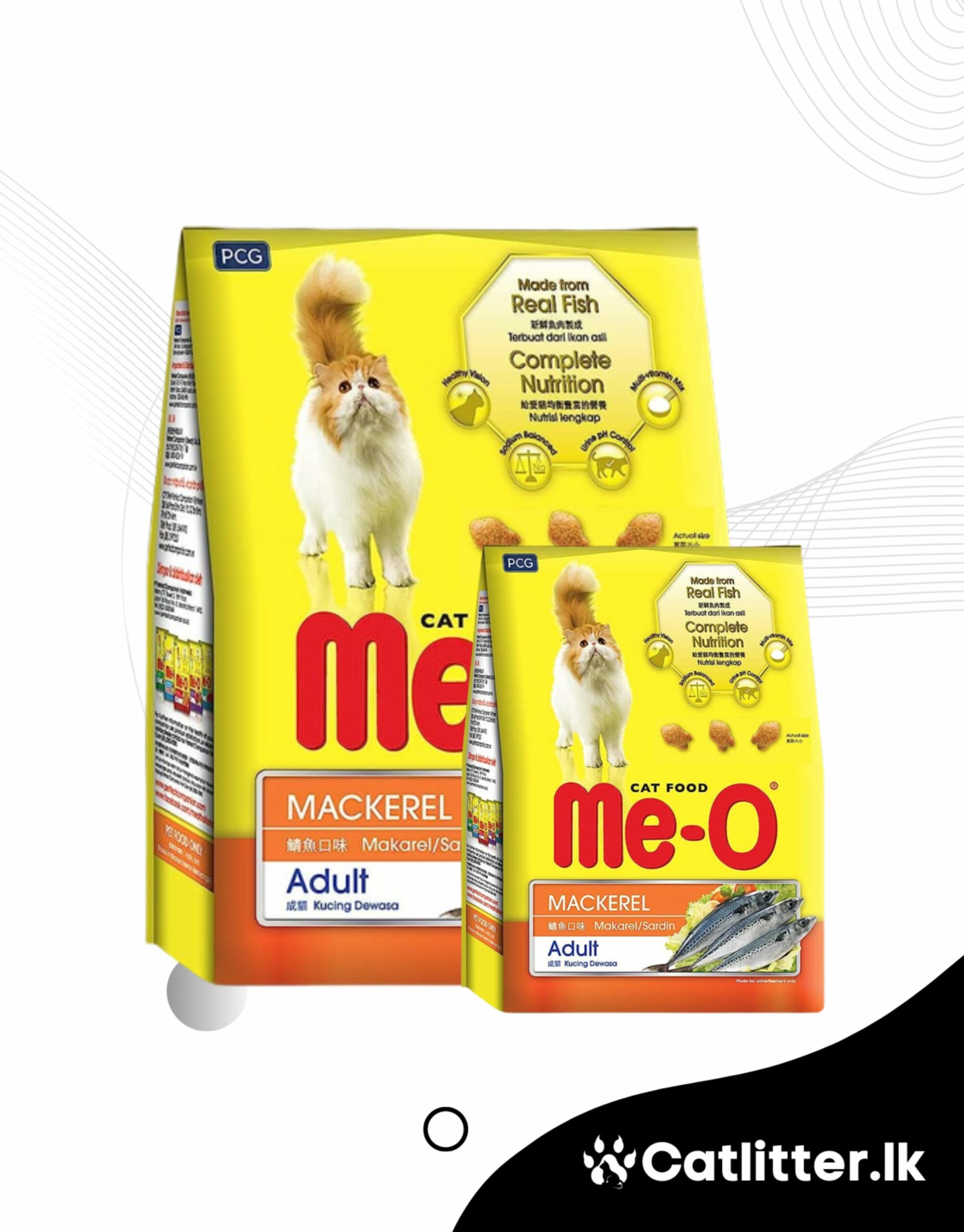 Me-O Mackerel Adult Cat Dry Food