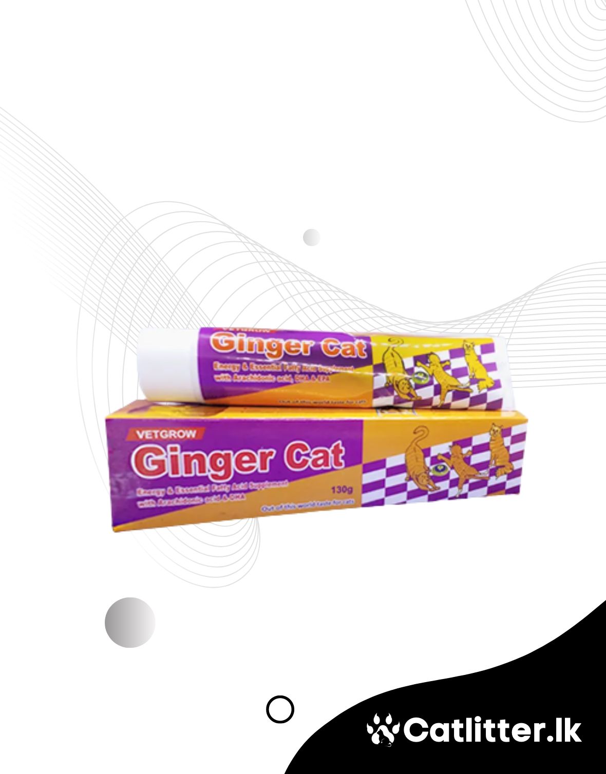 Vetgrow Ginger Cat Supplement
