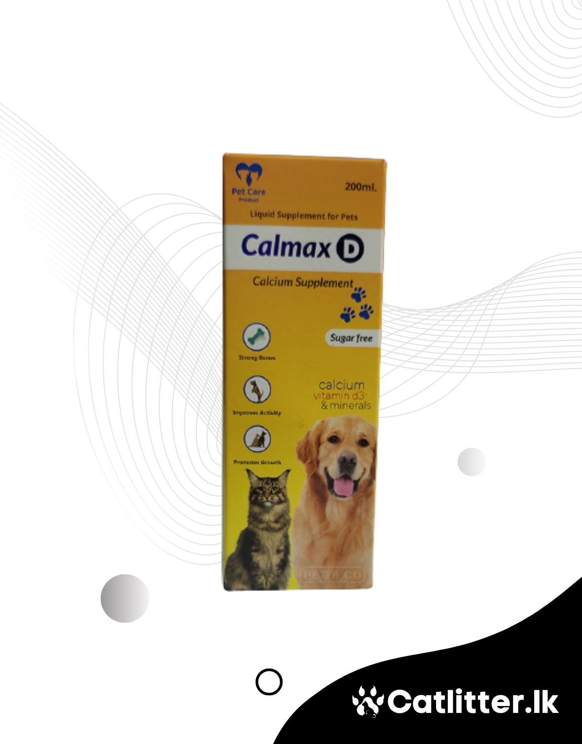 Calmax-D Supplement Syrup 200ml