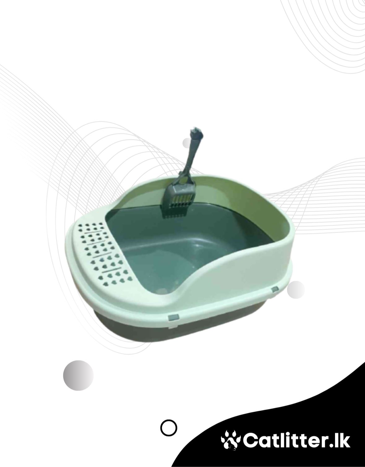 Cat Litter Tray Side Cover Large