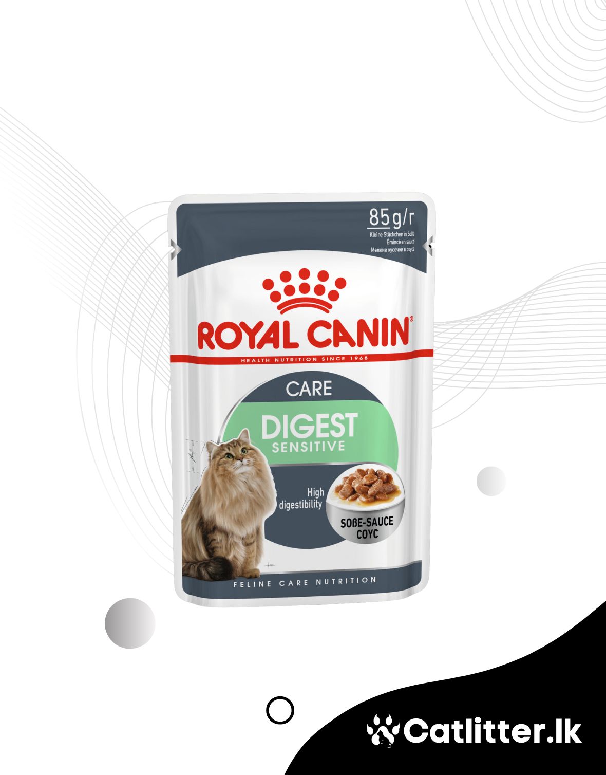 ROYAL CANIN Digestive Sensitive in Gravy Wet Food 85g