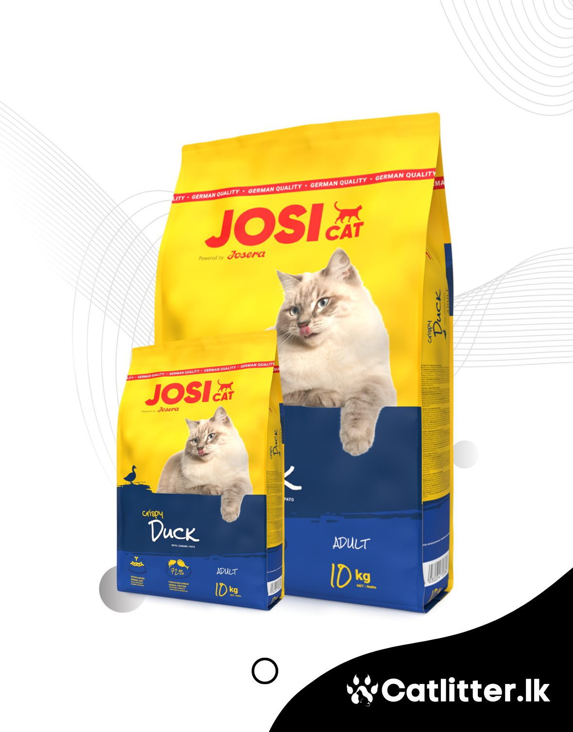 JOSI Cat Crispy Duck Dry Food