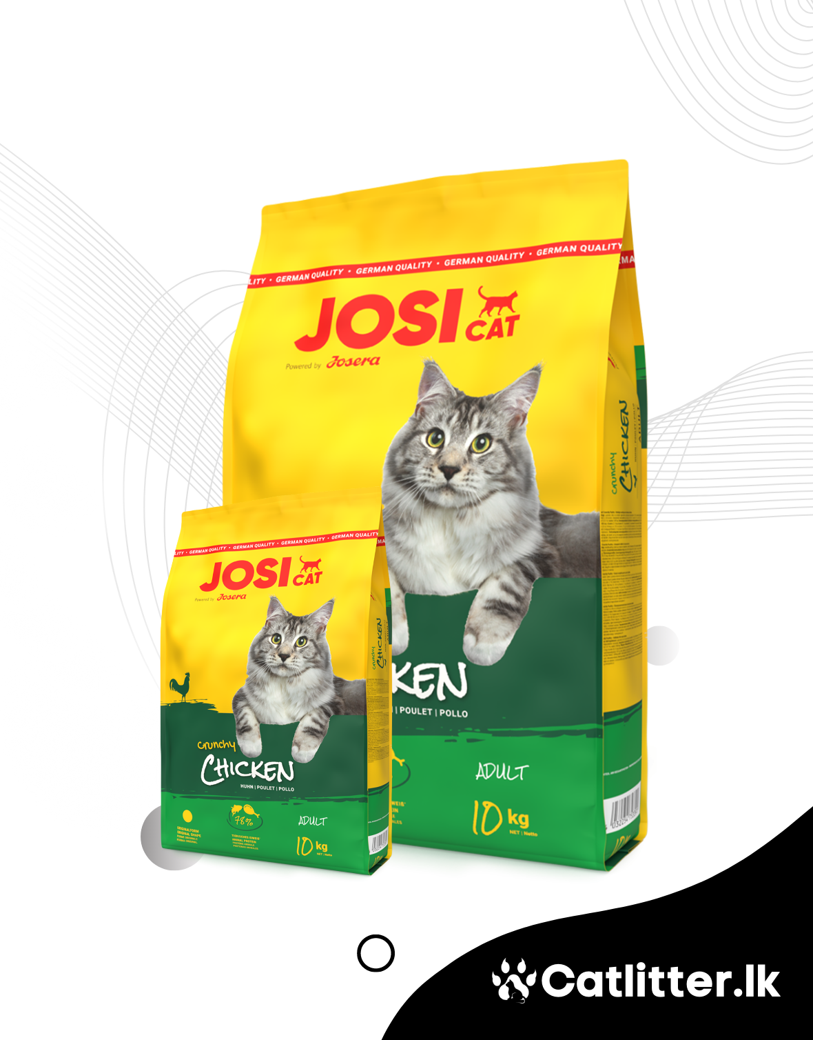 JOSI Cat Crunchy Poultry Dry Food