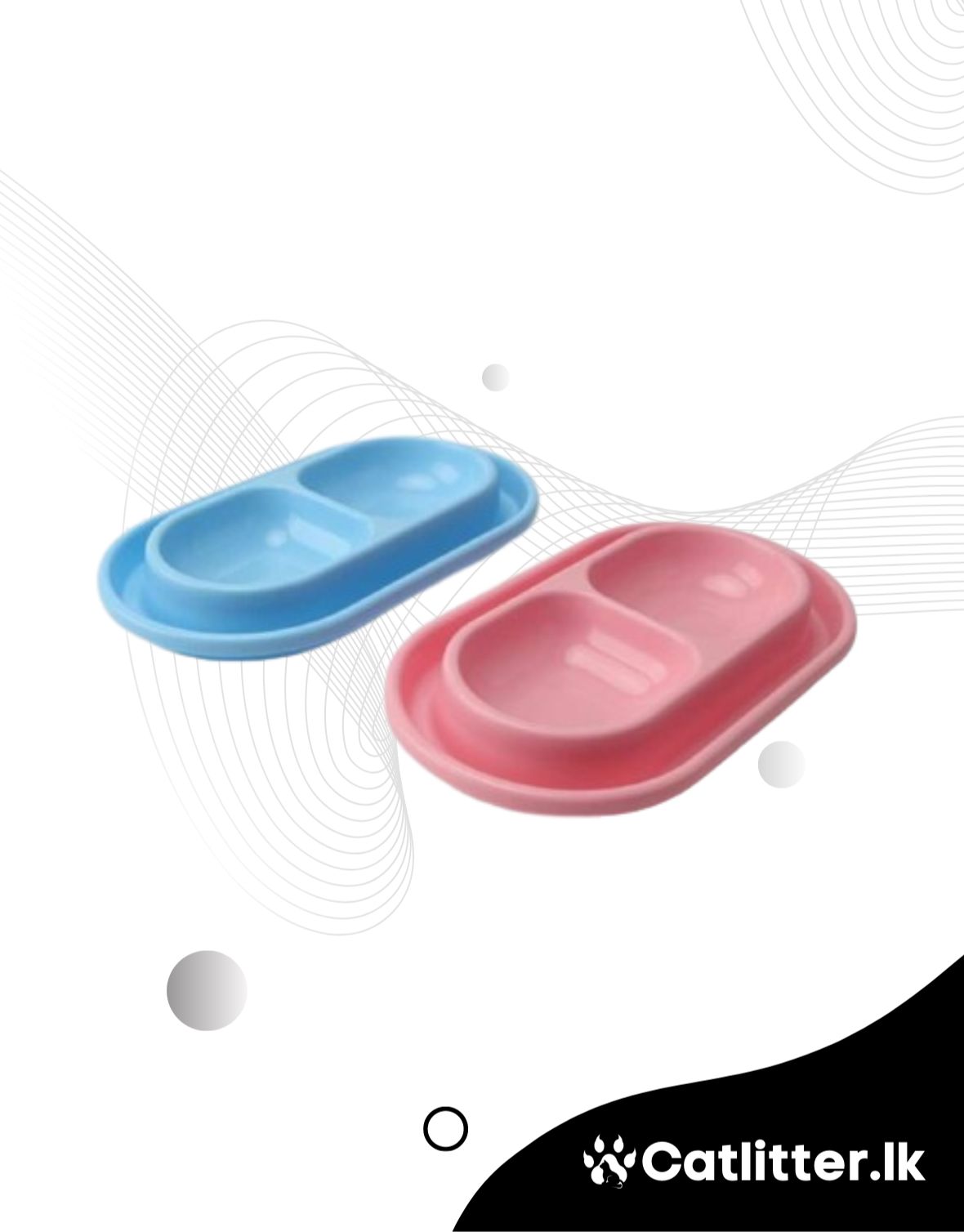 Ant Away Pet Food Bowl For Cat