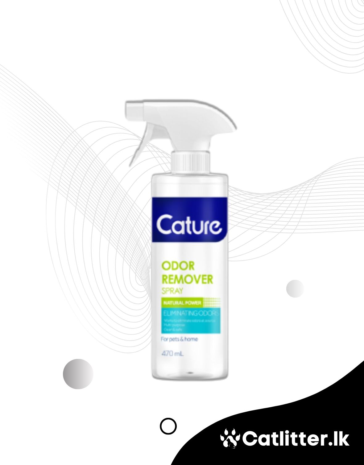 Cature Anti-Bacterial Odor Kill Spray 470ml
