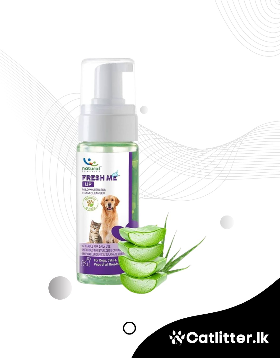 Natural Fresh Me Mild Waterless Foam Cleanser