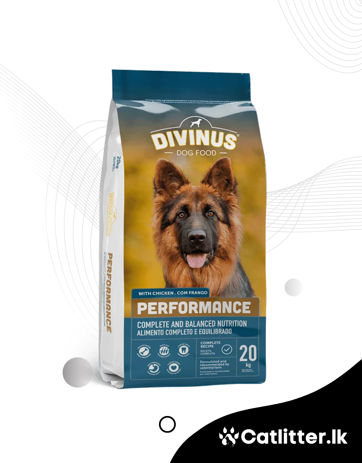 Divinus Performance Dog Adult 20kg