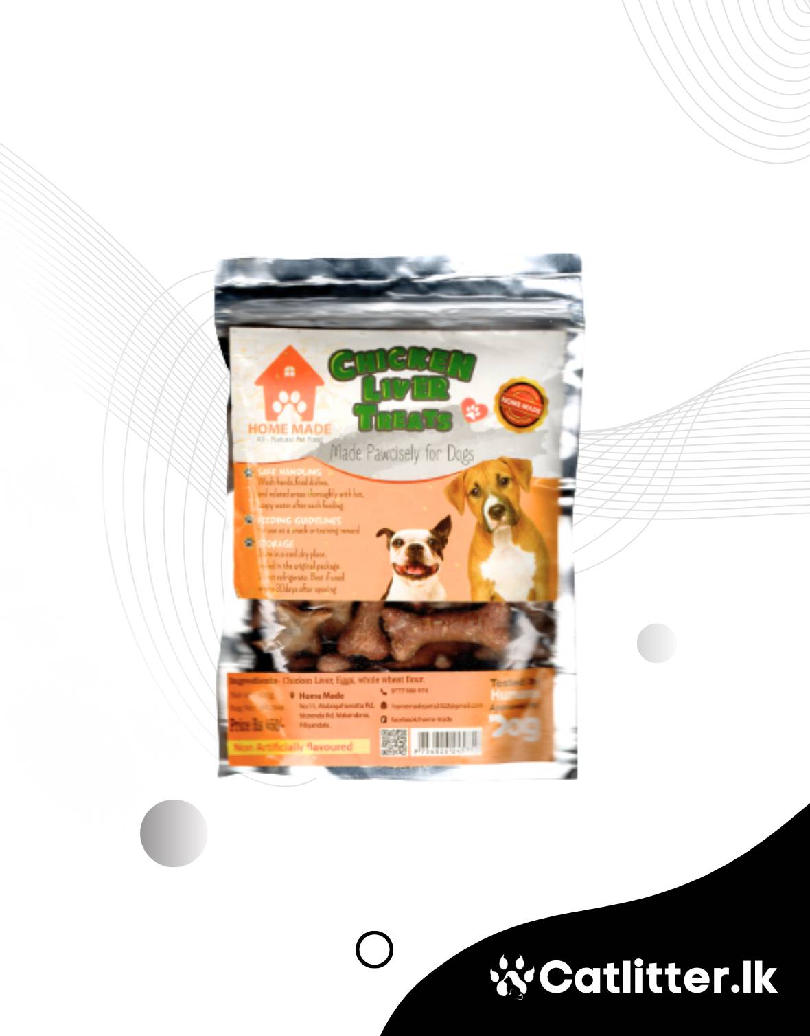Homemade Chicken Liver Treats 100g