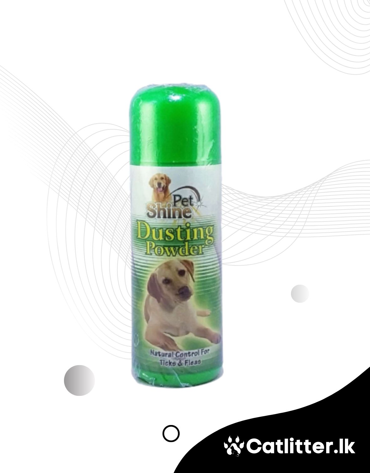 Pet Shine Dusting Powder For Ticks & Fleas100g