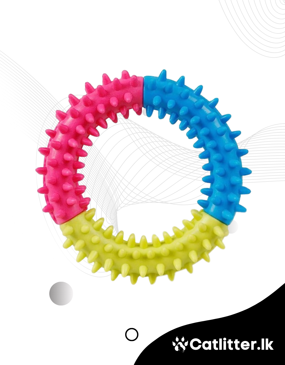 Rubber Ring Dog Chew Toy