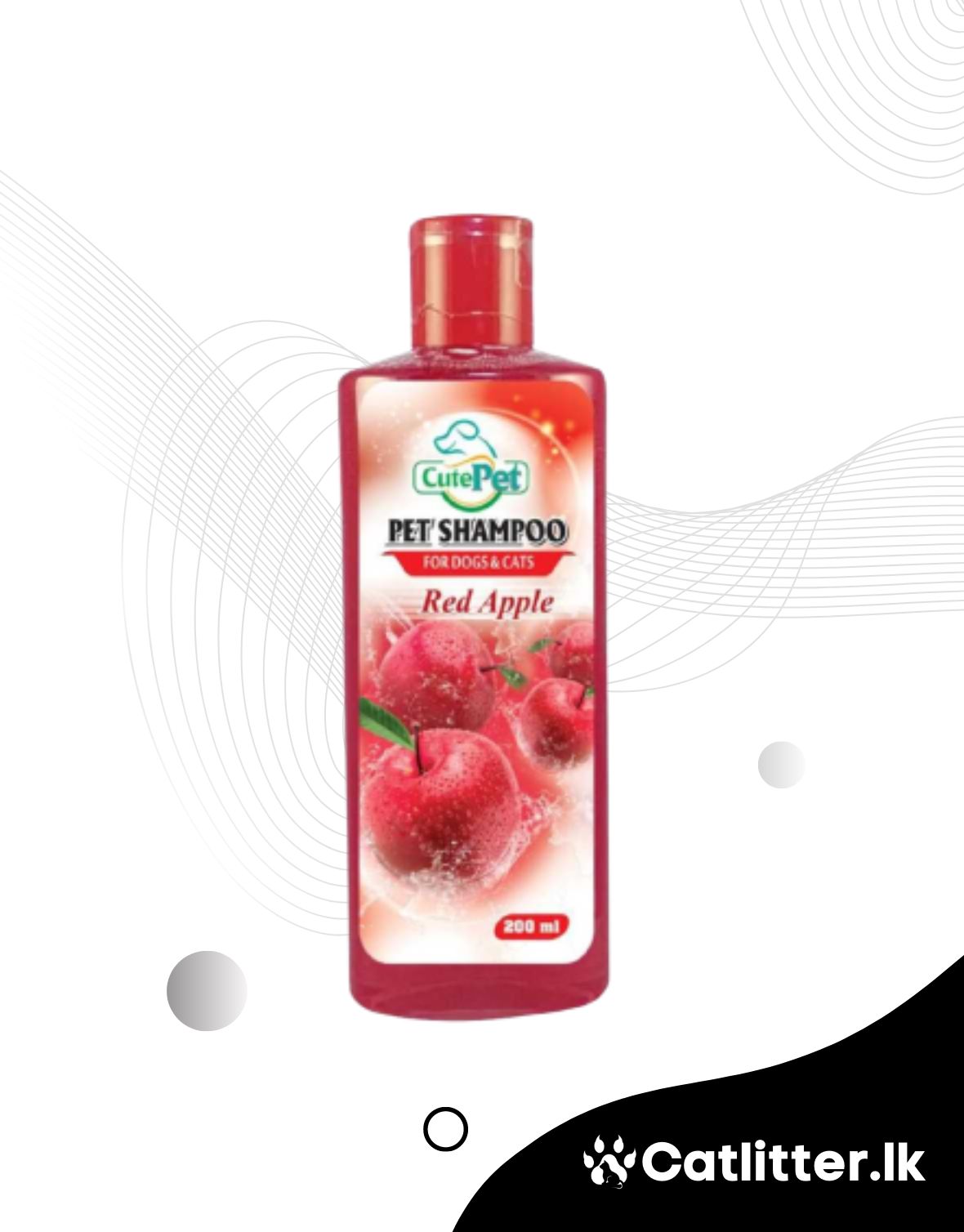 Cute Pet Red Apple Shampoo 200ml