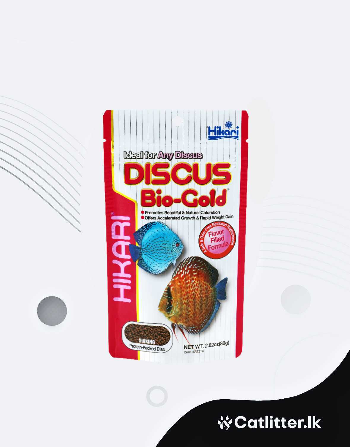 Hikari Tropical DISCUS Bio-Gold 80g