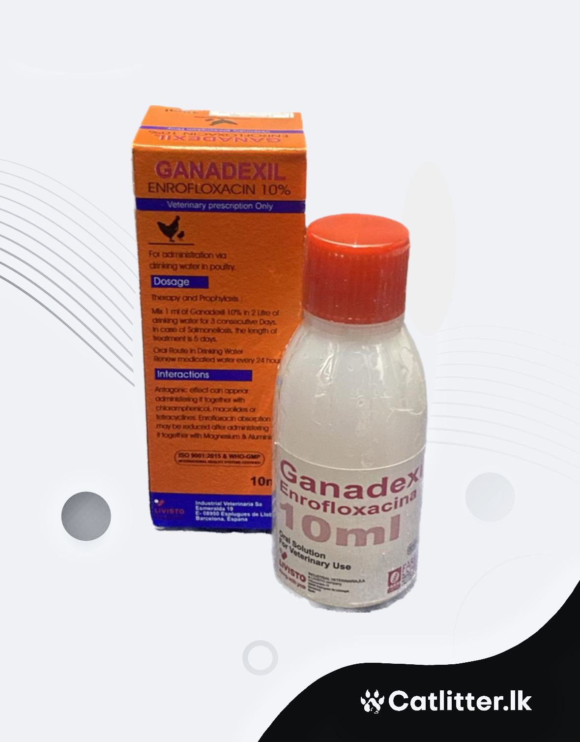 AVI Ganadexil Birds Supplement 10mL