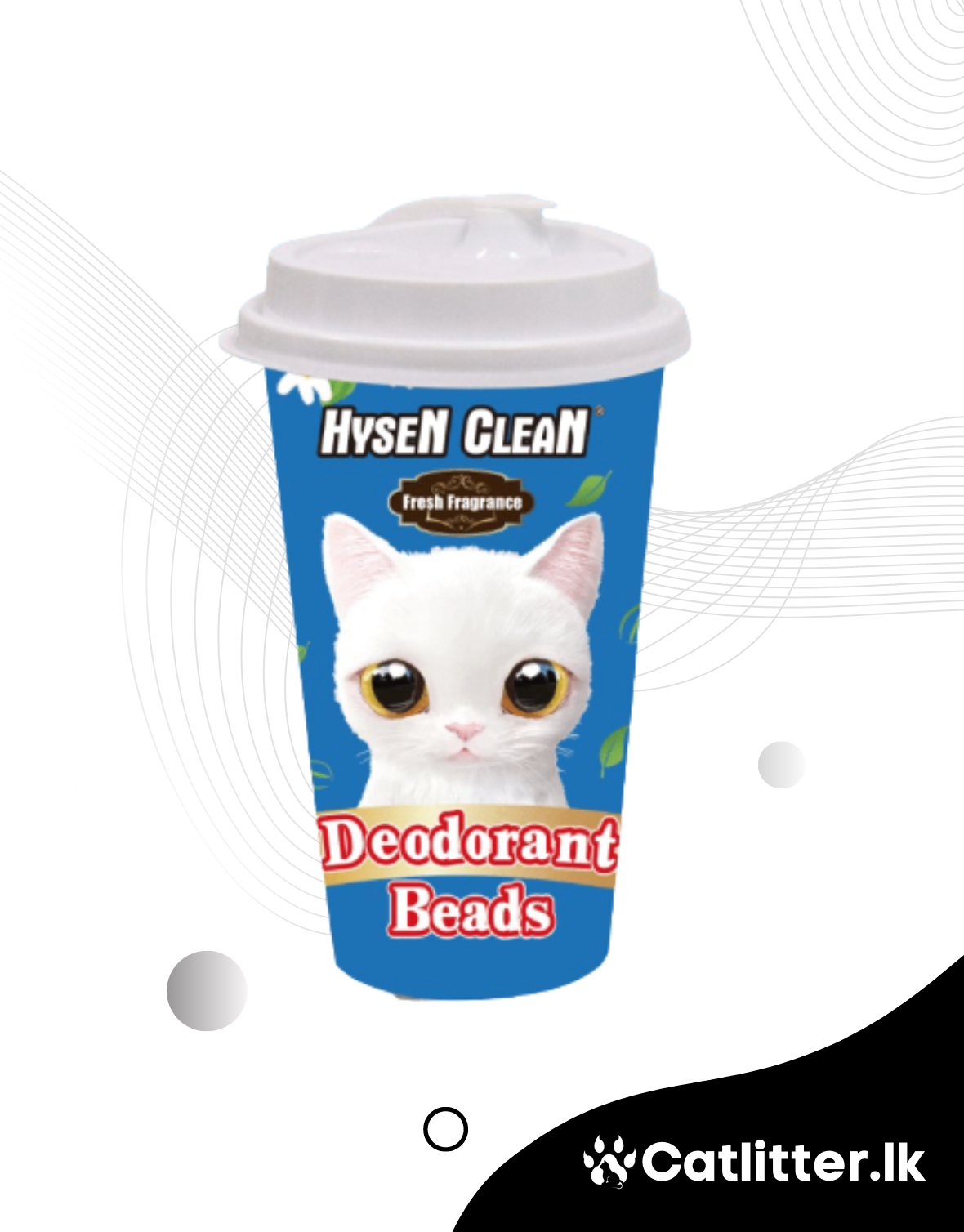 Hysen Clean Deaodorant Beads (Fresh Fragrance) 450g