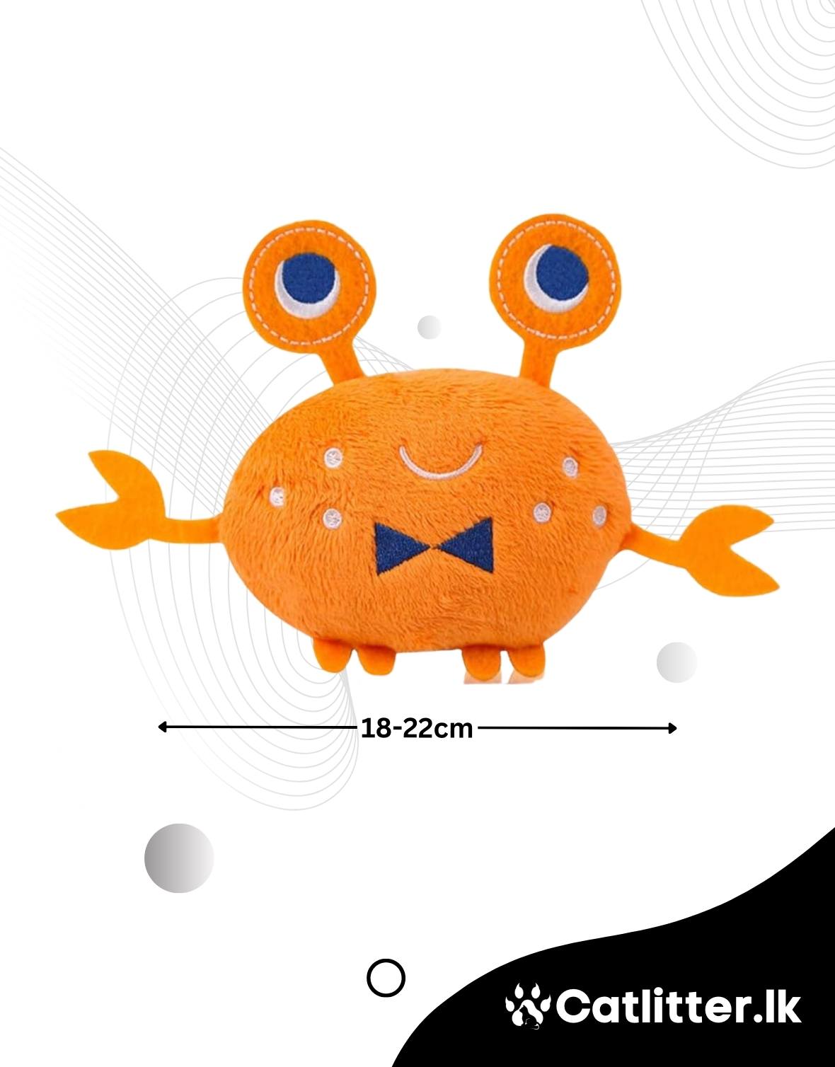 Squeezy Crab Toy