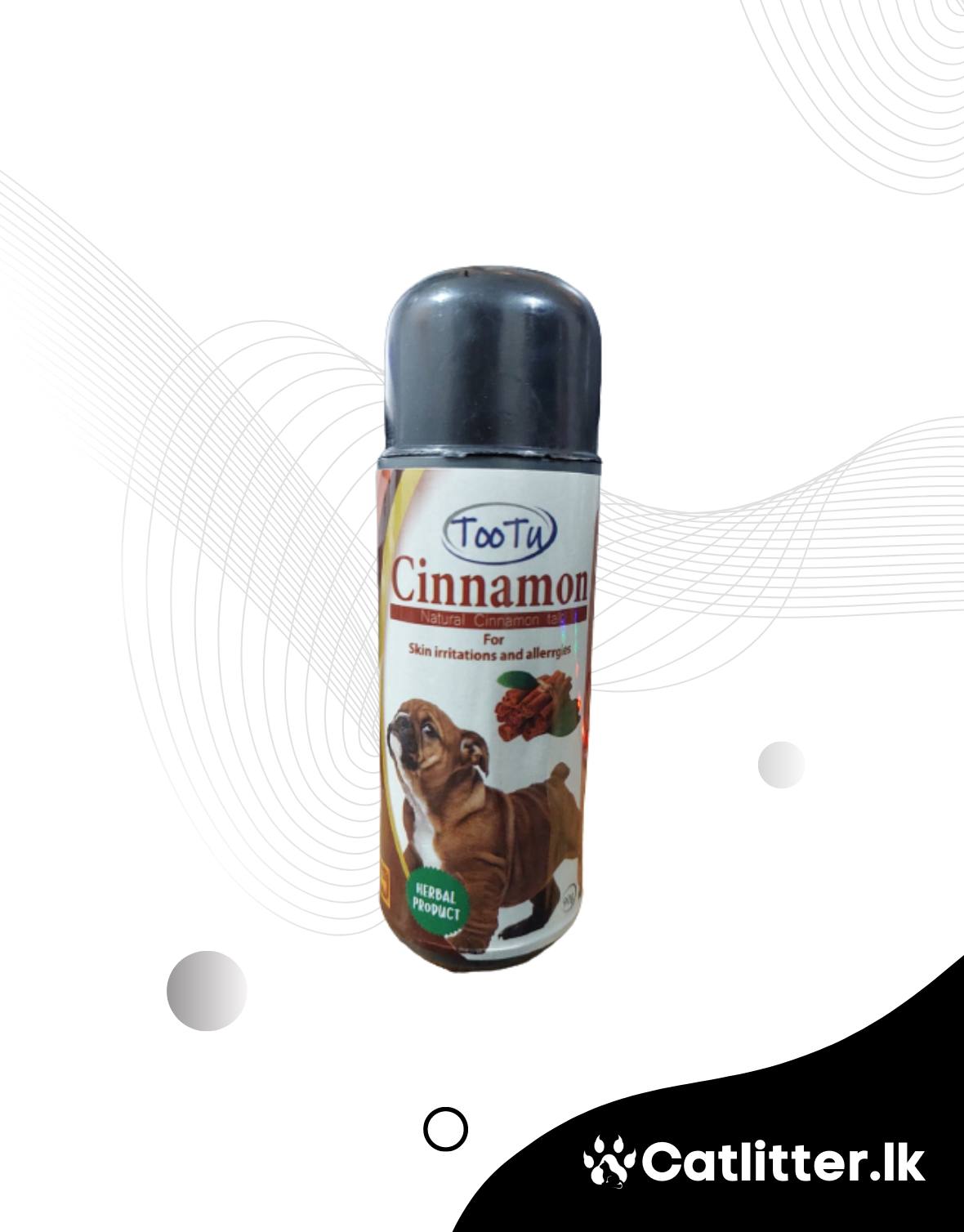 TooTu Cinnamon  Natural Talc