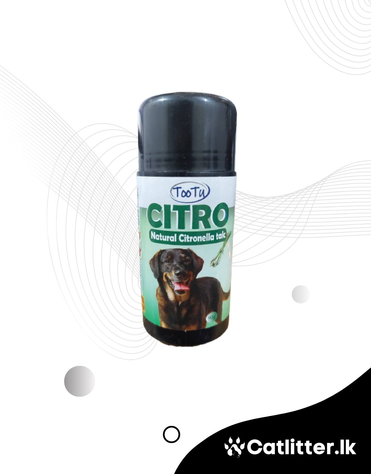 TooTu Citro Natural Citronella Talc