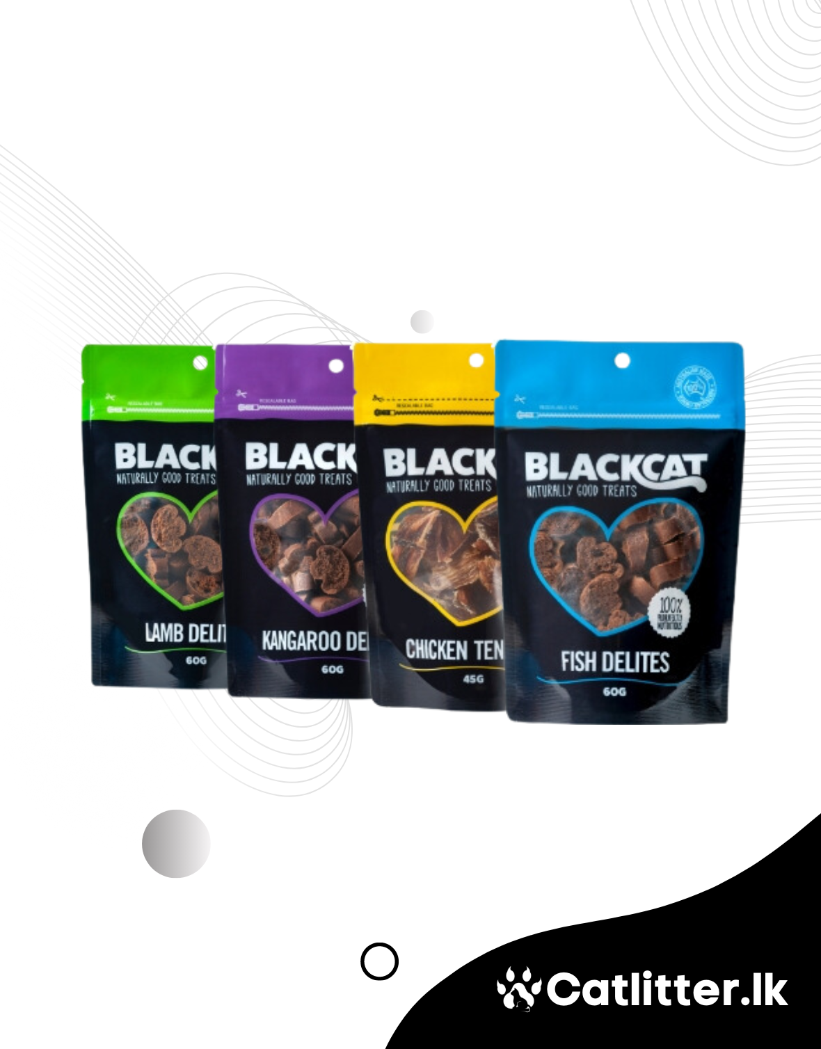 BLACKCAT Naturally Cat Treats