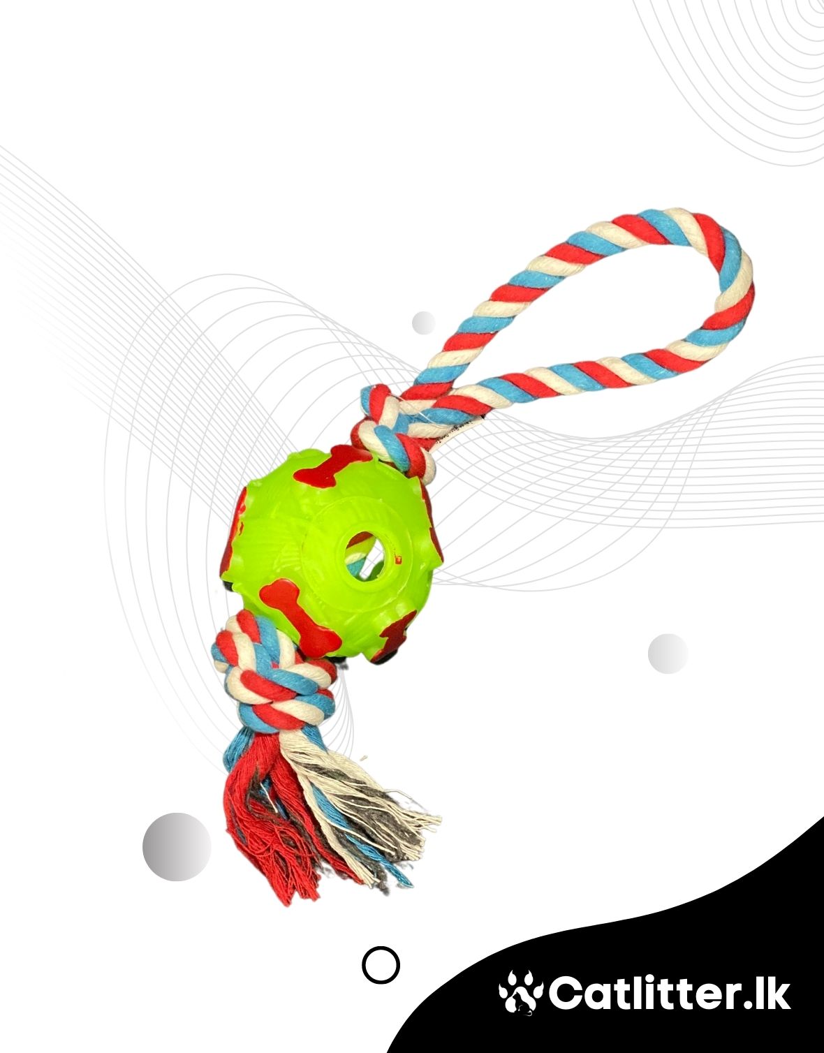 Dog Fun Outdoor Playing Rope Toy