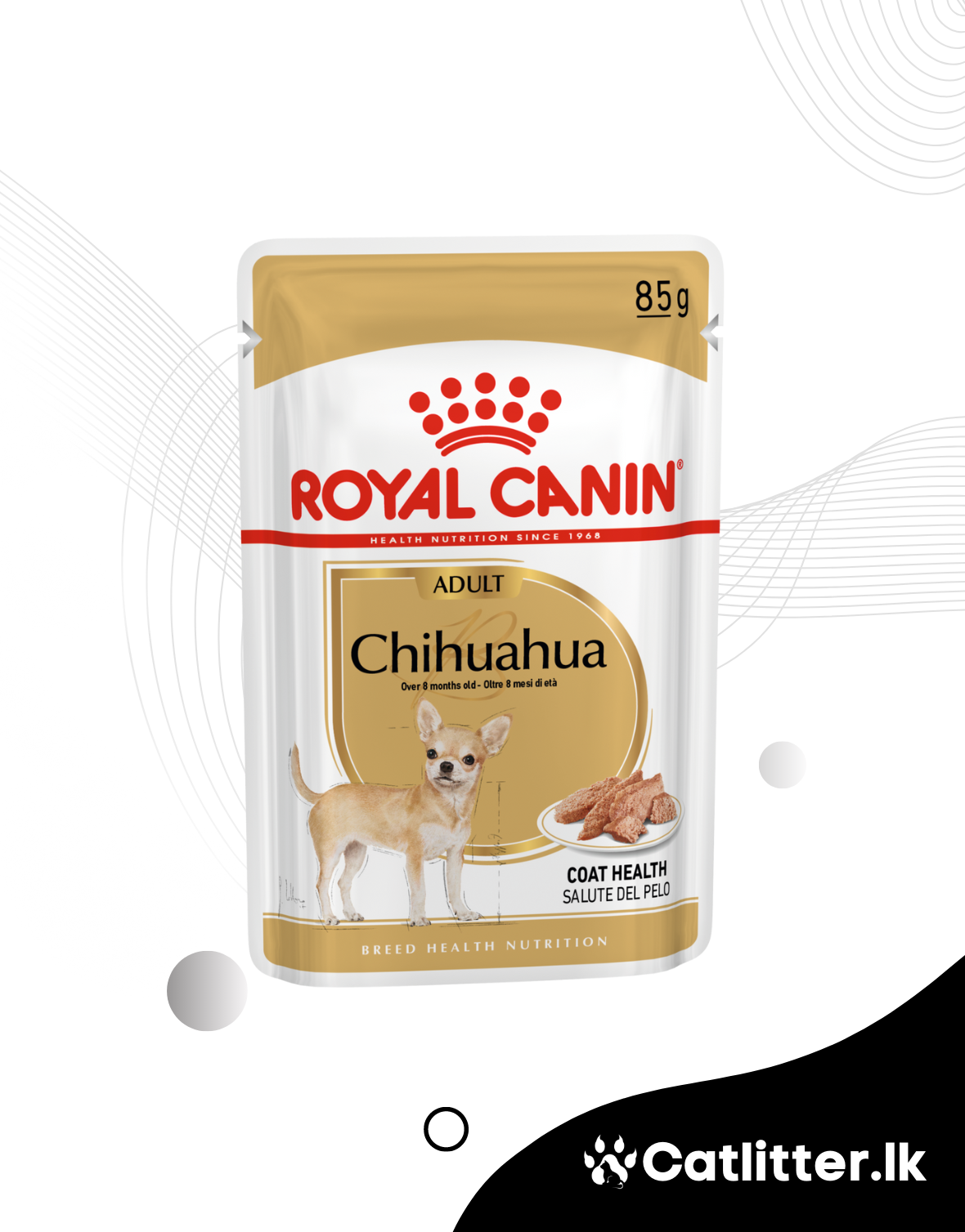 ROYAL CANIN BHN Chihuahua Adult Dog (Loaf) Wet pouch (85g)