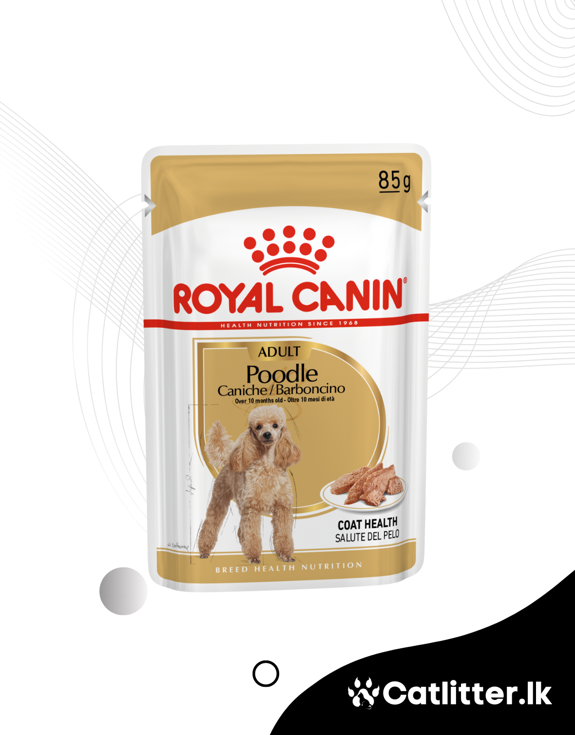 ROYAL CANIN BHN Poodle Adult Dog (Loaf) Wet Pouch (85g)