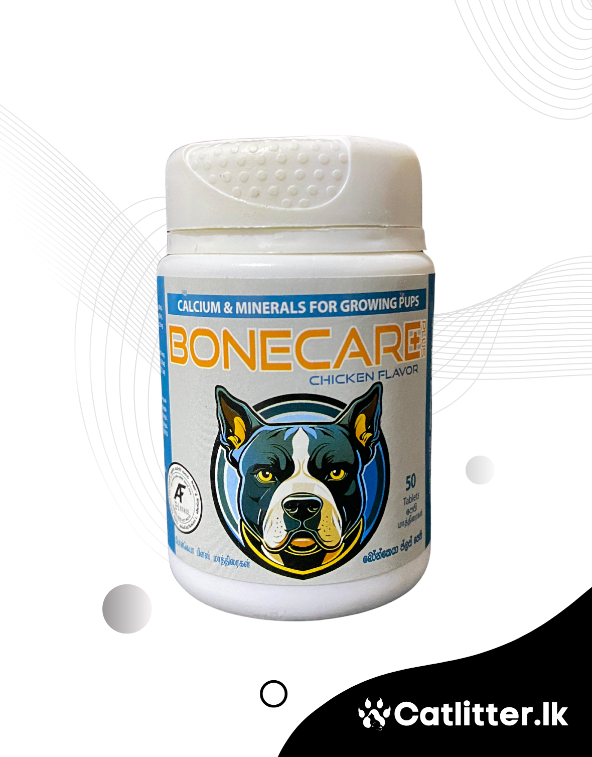 BONECARE Plus for Dogs (Chicken Flavored) 50 Tablets