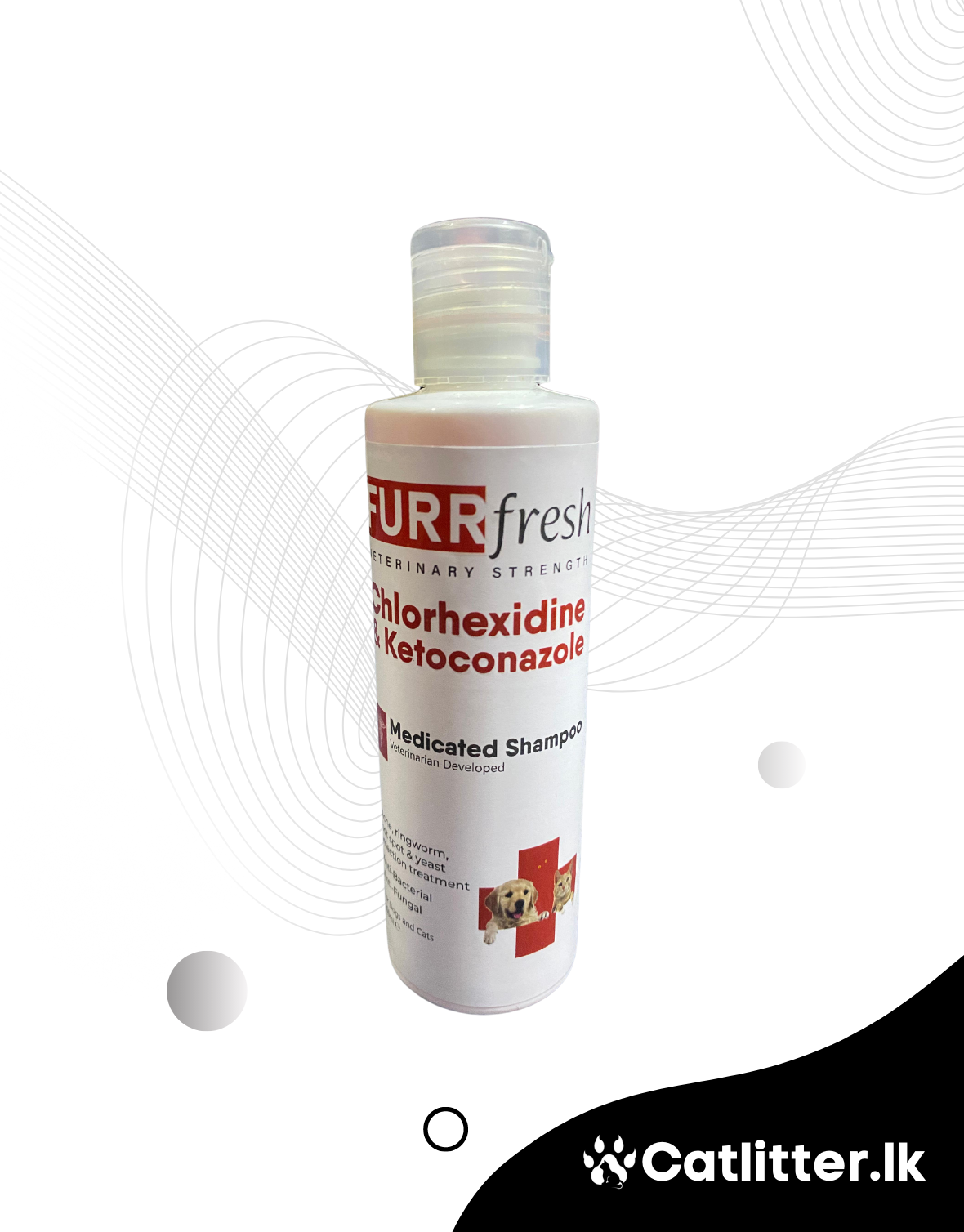 FURR FRESH Medicated Shampoo for Cats & Dogs 200mL