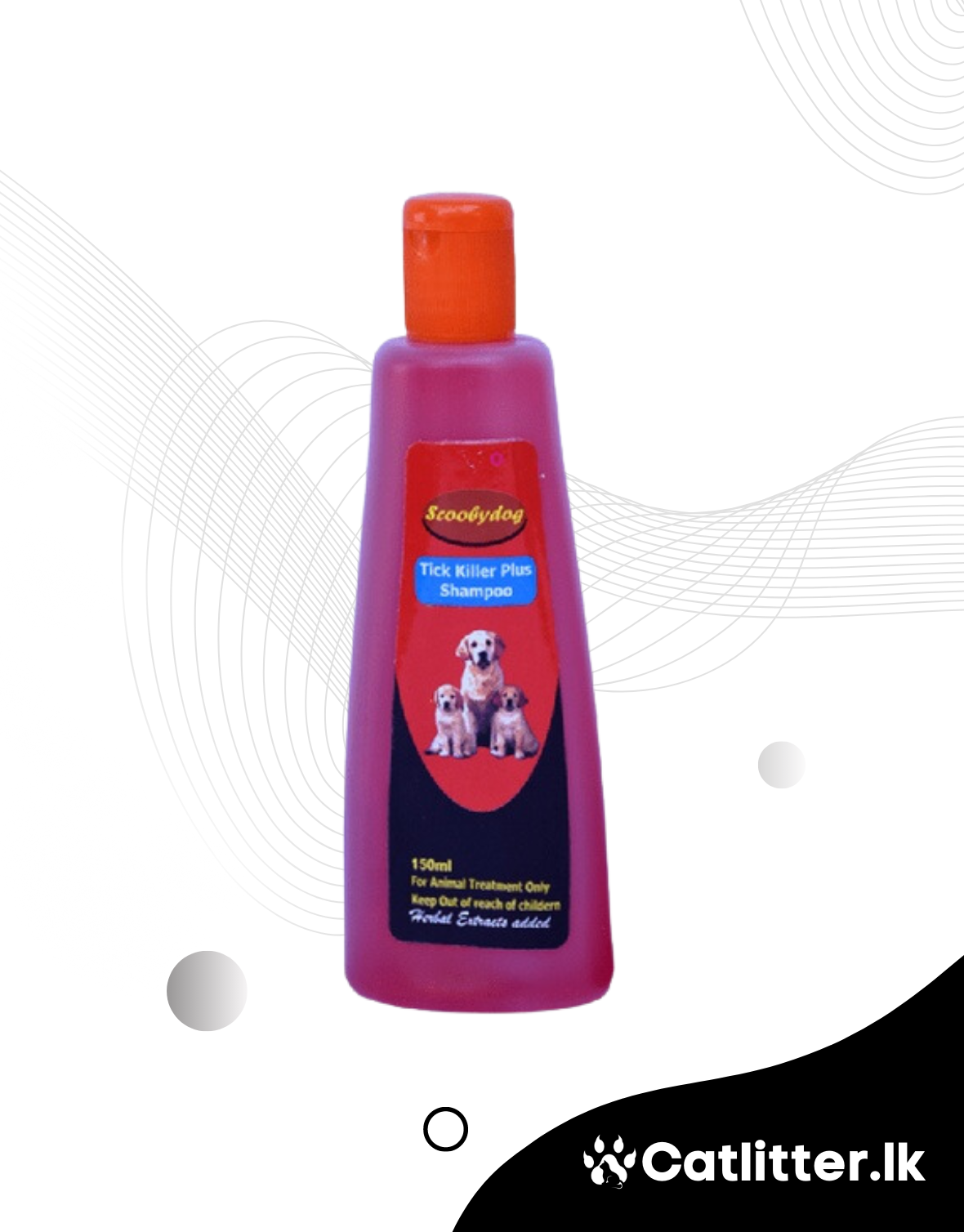 Scooby Dog Tik Killer Plus Shampoo 150mL