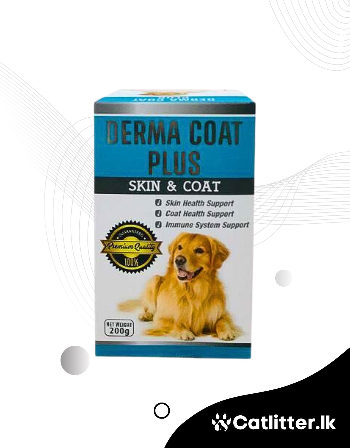 DERMA COAT PLUS Dog Supplement 200g
