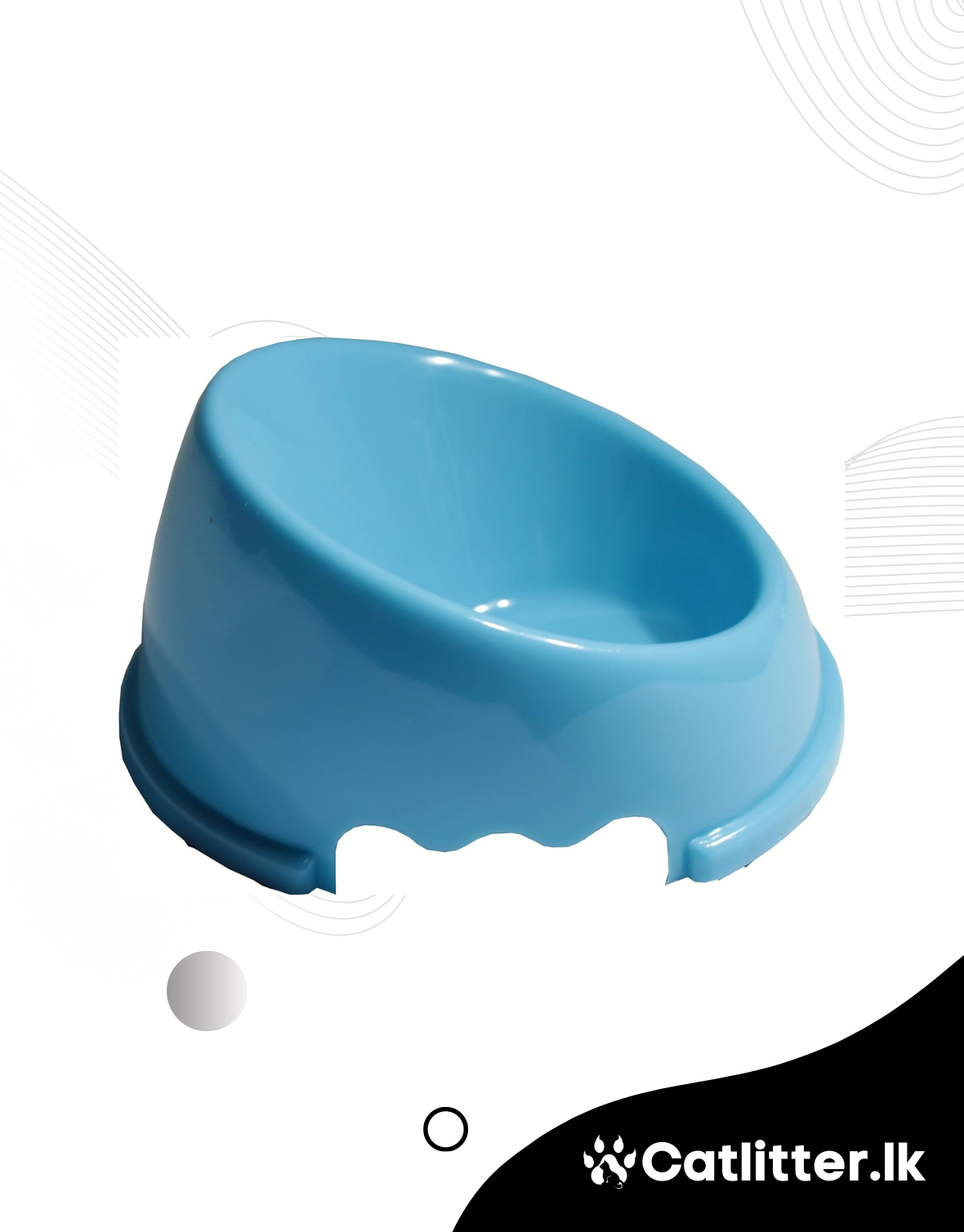 Mess Free Pet Food Bowl for Cats & Dogs